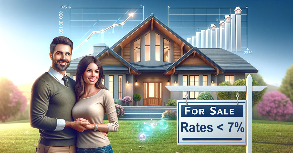 Mortgage Rates Below 7%: A Break for Buyers